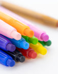 12 Color Twist-Up Propelling Crayons