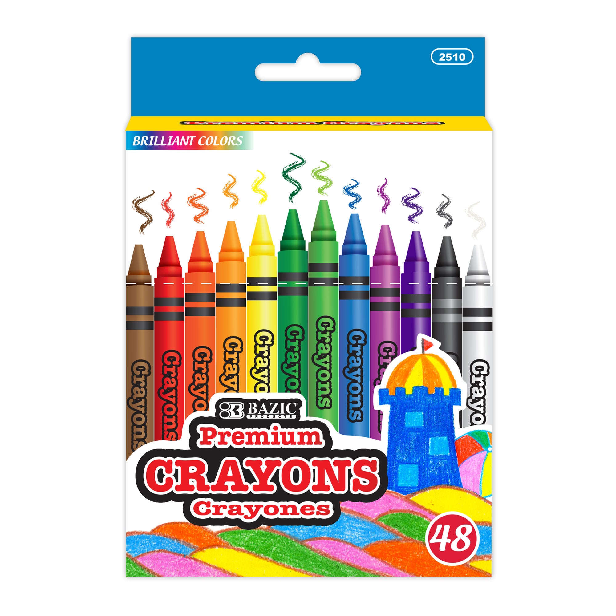 Premium Crayons 48 Color