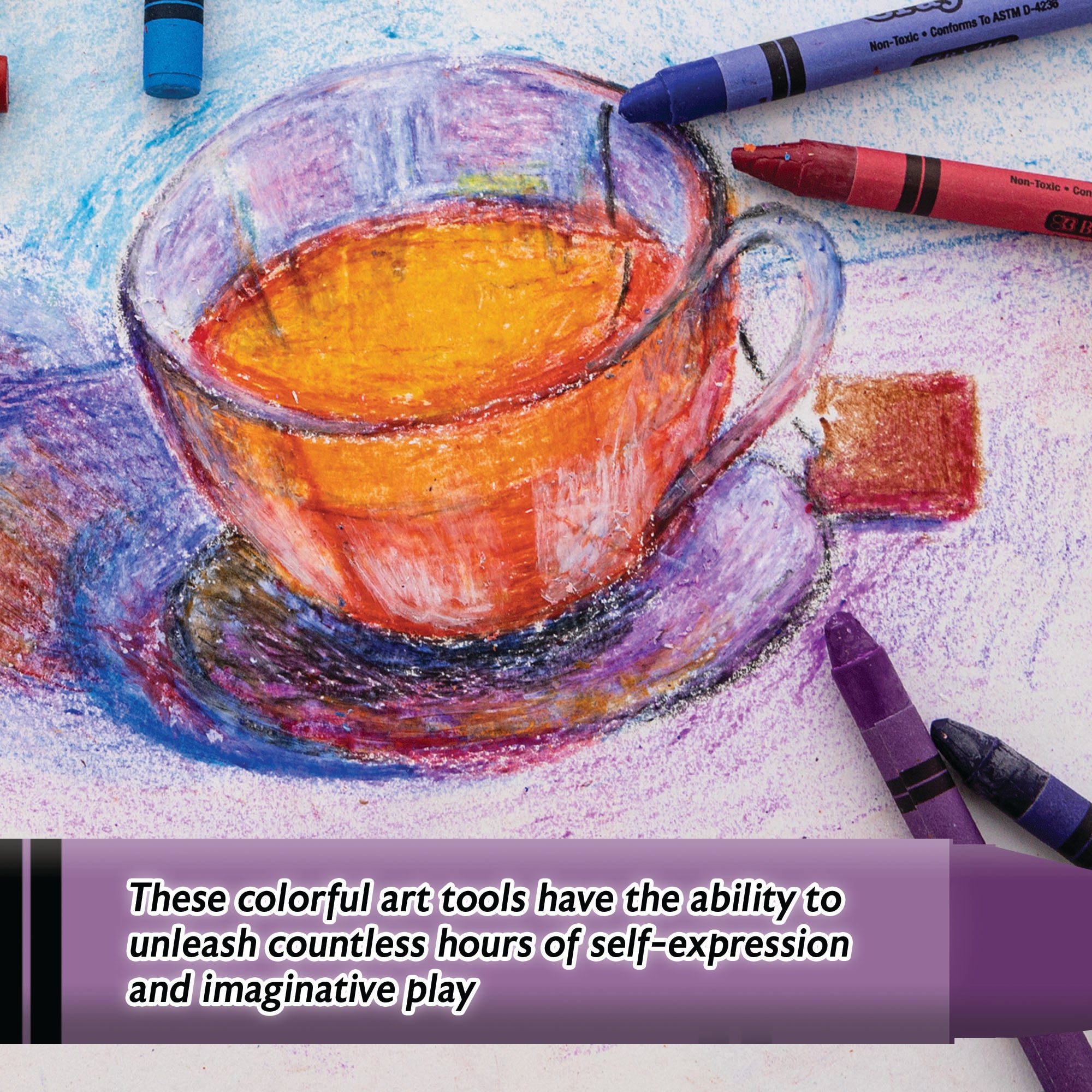 24 Color Premium Crayons