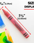 8 Color Premium Super Jumbo Crayons