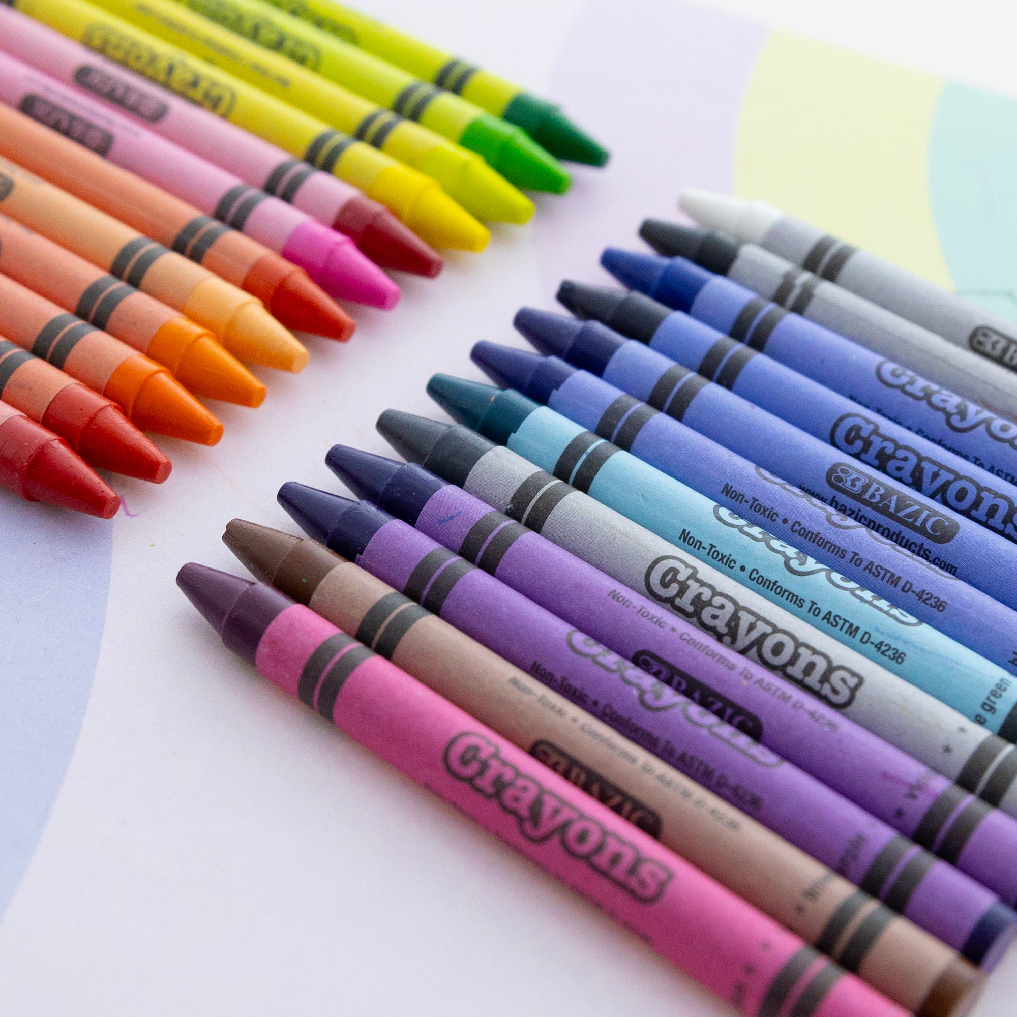 64 ct. Premium Crayons w/sharpener