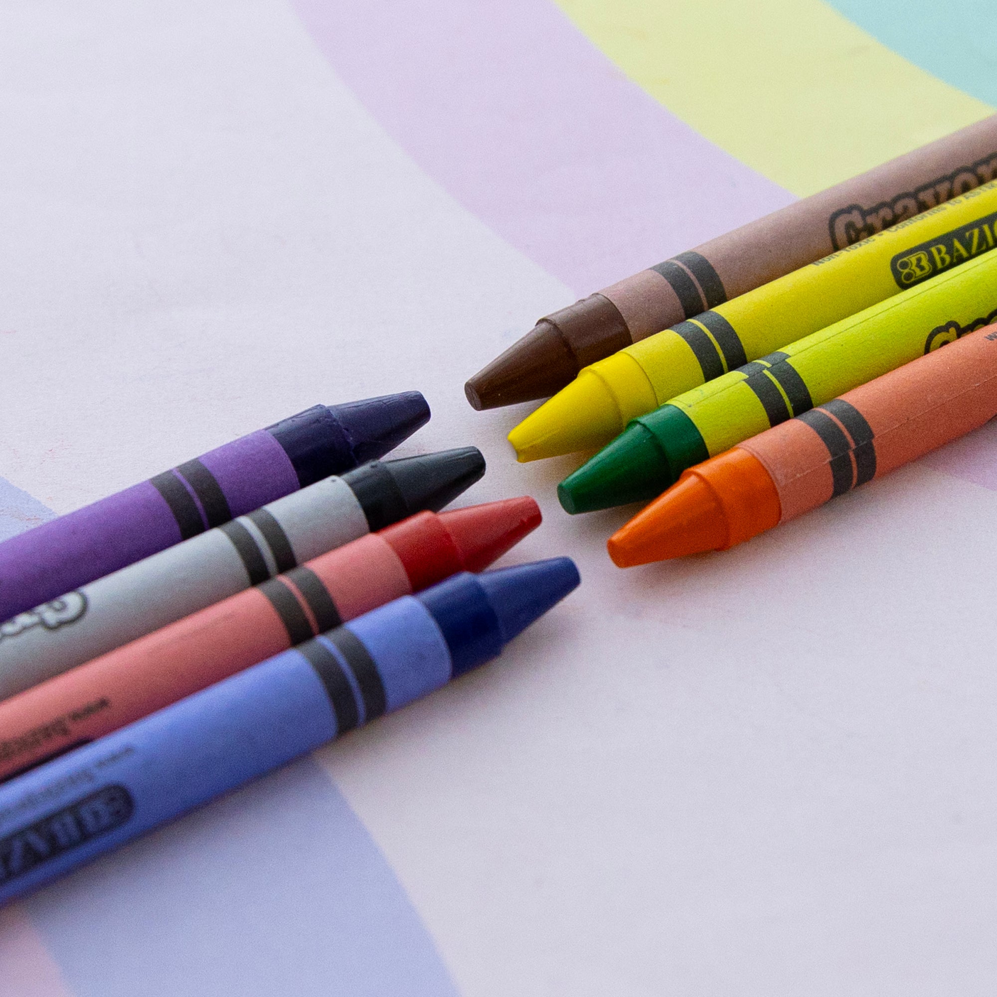 8 Color Premium Crayons