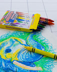 8 Color Premium Jumbo Crayons