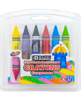 12 Color Double-Ended Premium Super Jumbo Crayons