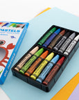 12 Color Jumbo Oil Pastels