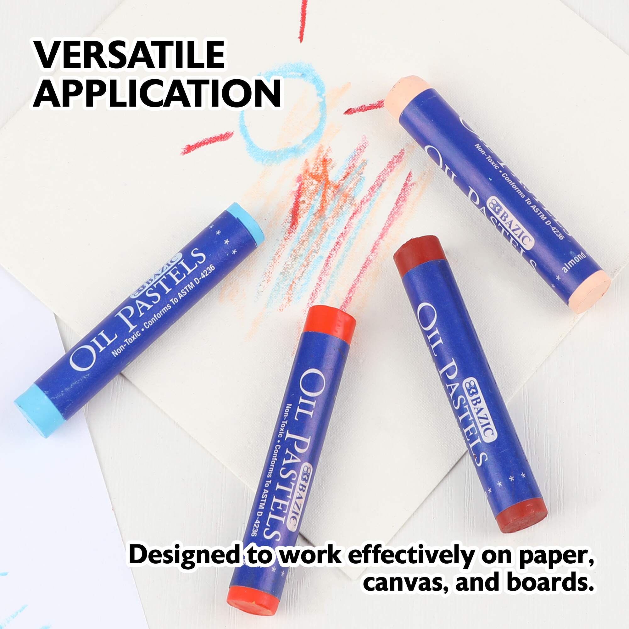 12 Colors Oil Pastels