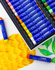 50 Colors Oil Pastels