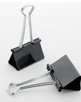 Large 2" (51mm) Black Binder Clip (12/Box)