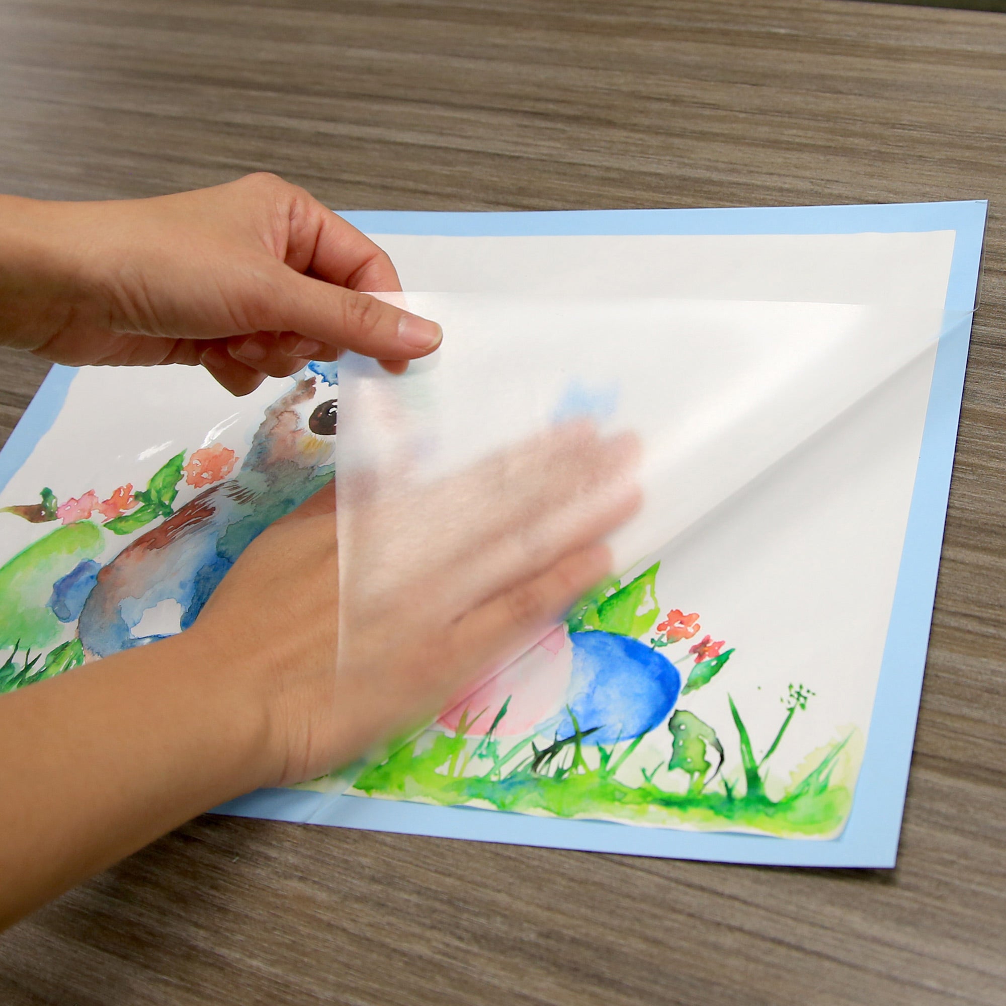 17.5" X 5' Clear Self Adhesive Book Cover