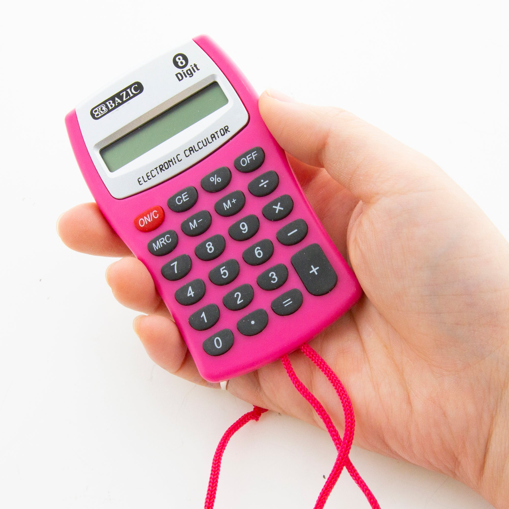 Pocket Calculator, 8 Digit, Auto Power Off