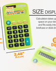 Pocket Size Calculator 8-Digit Dual Power