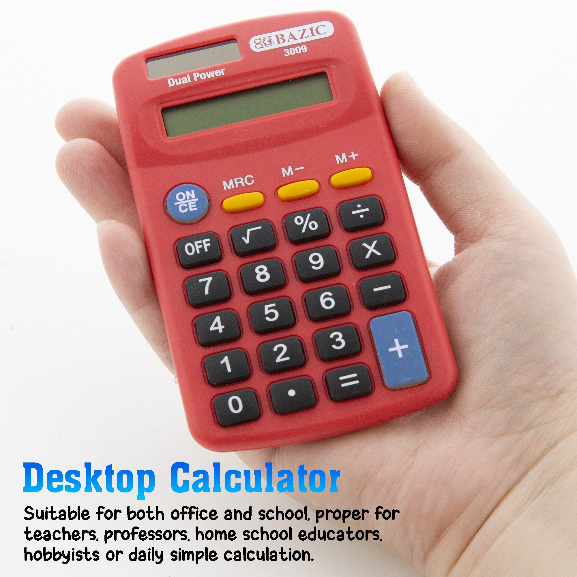 8-Digit Dual Power Pocket Calculator
