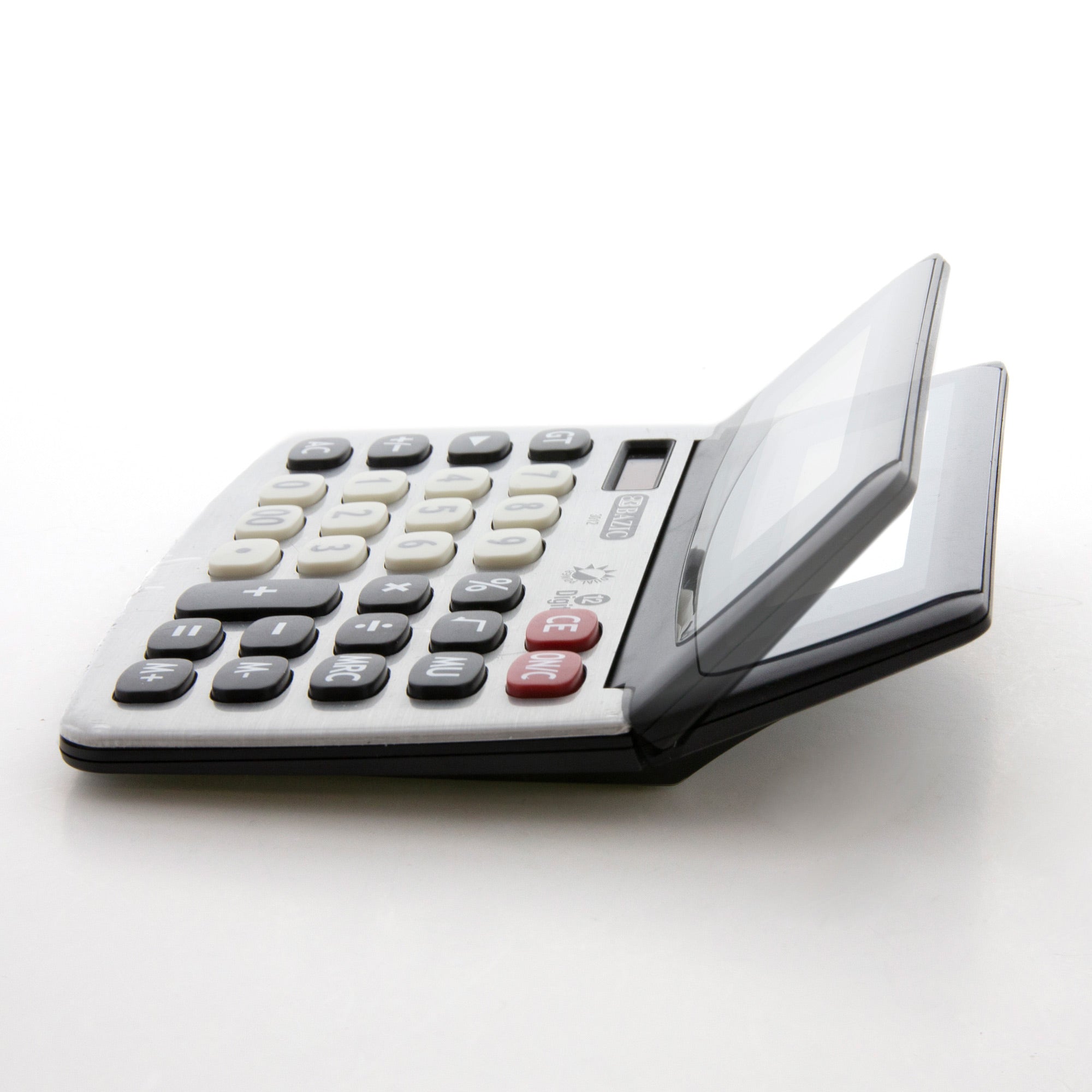 12-Digit Dual Power Desktop Calculator, Tilt Display