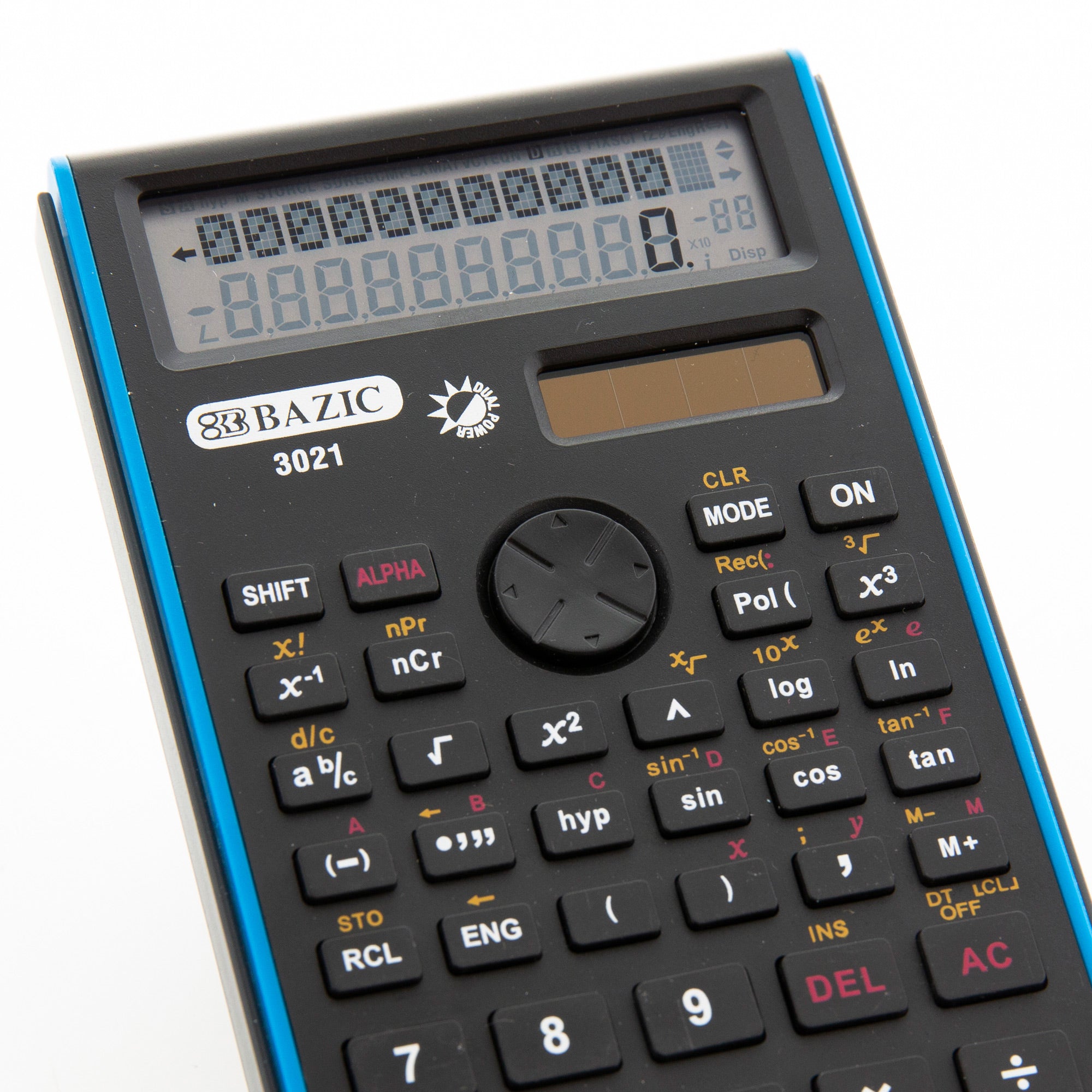 240-Function Scientific Calculator, Color, Slide-On Case
