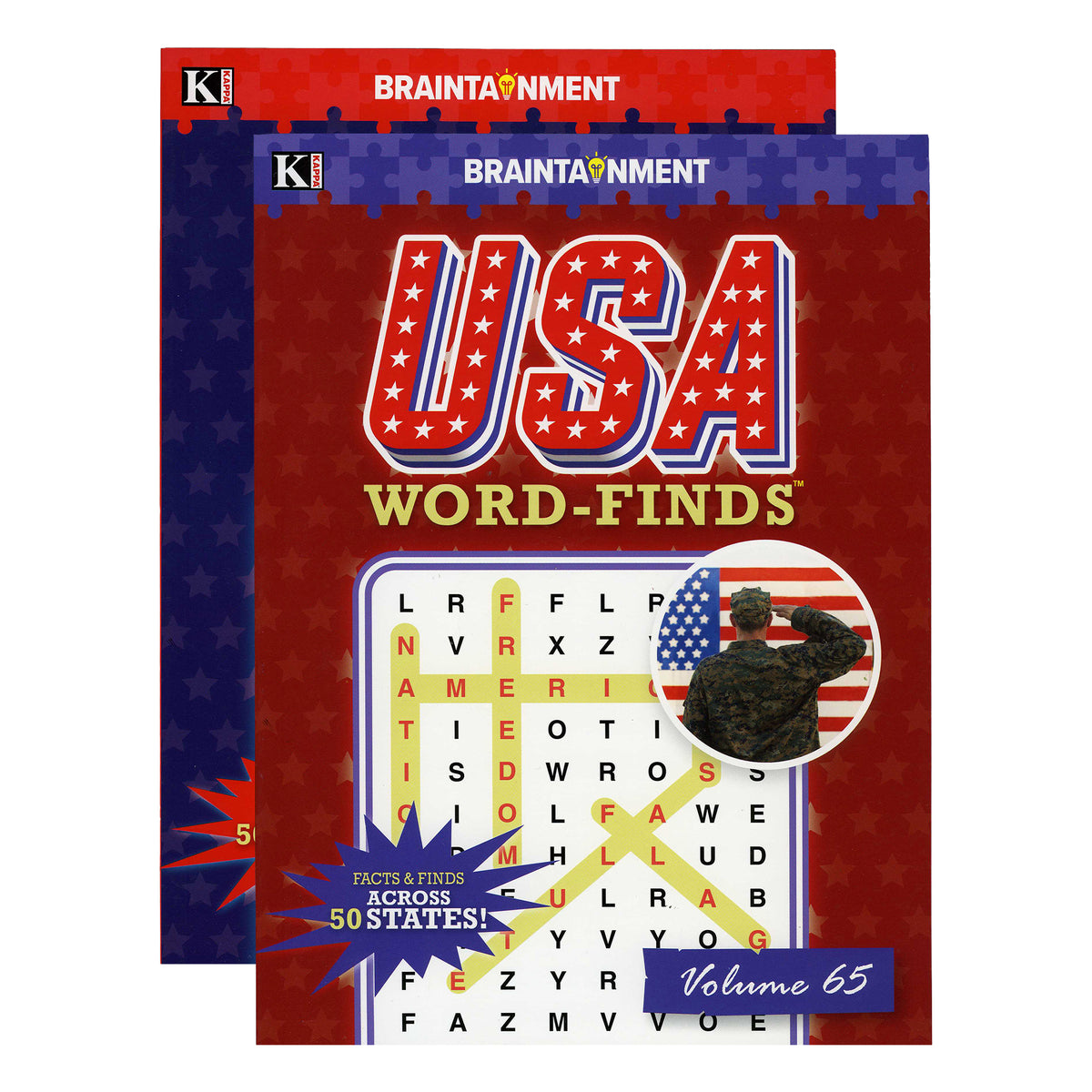 USA Word Finds Puzzle Book with Answer Key