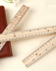 12" (30cm) Wooden Ruler (3/Pack)