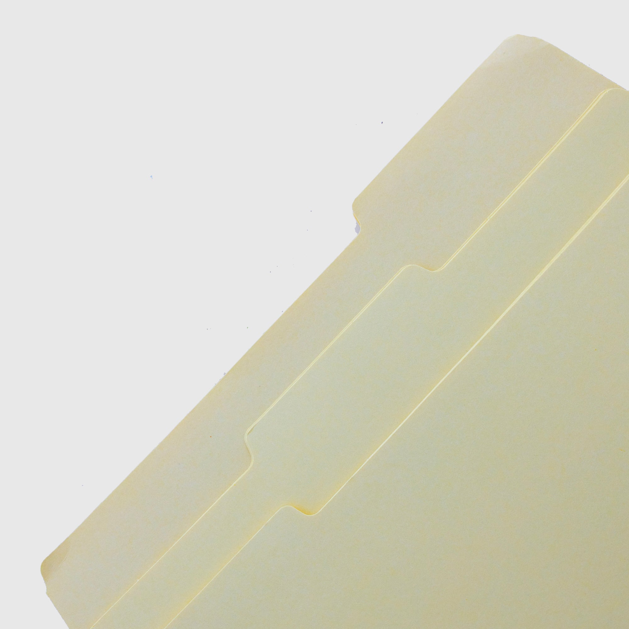 Manila File Folder, 1/3-Cut Tab, Letter