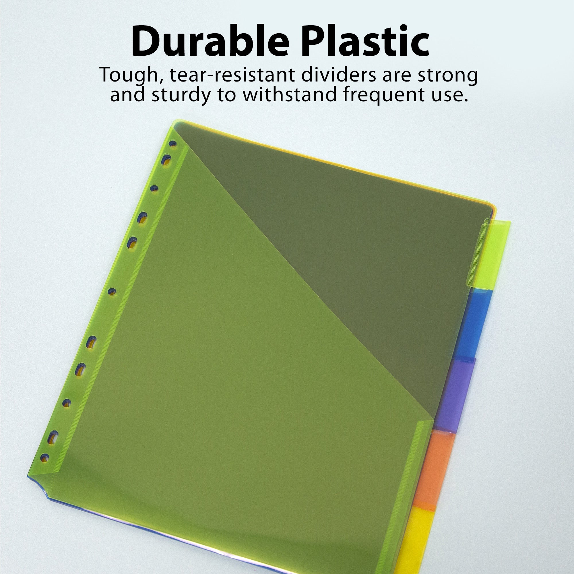 Insertable Pocket Dividers, 5 Tabs
