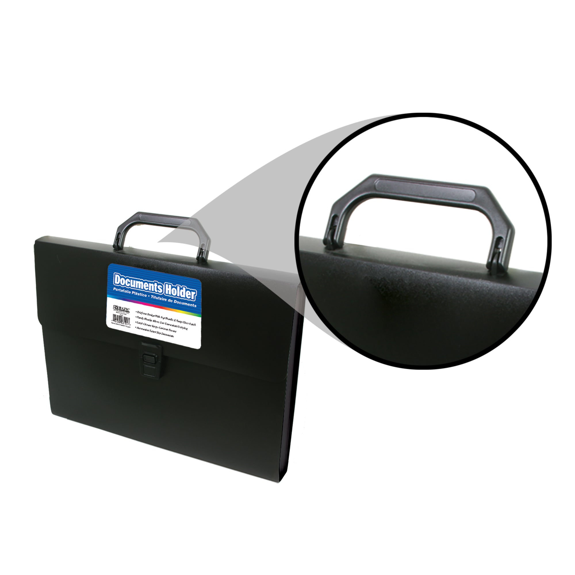 BAZIC A4/Letter Size Document Case w/ Handle – BAZIC Store
