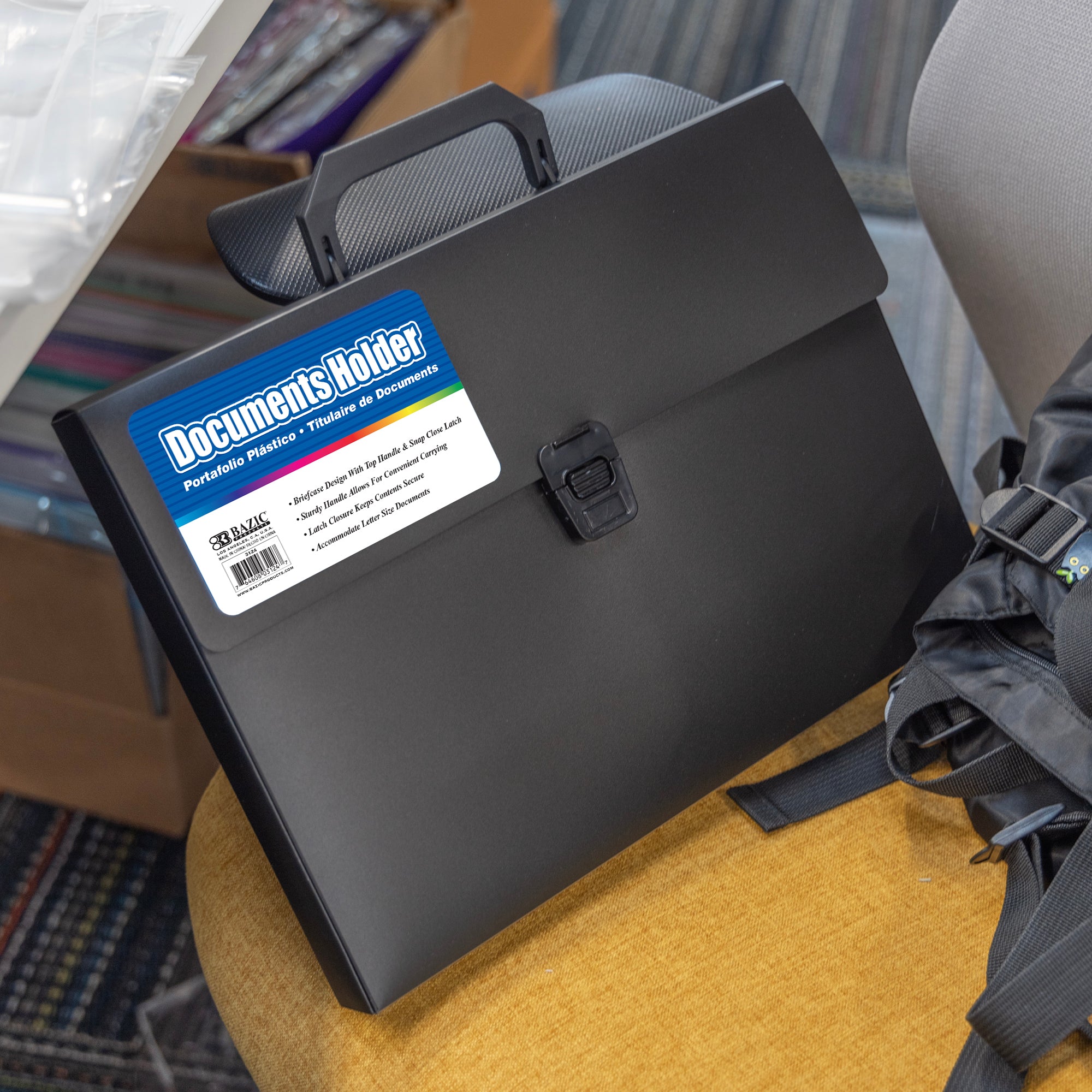 BAZIC A4/Letter Size Document Case w/ Handle – BAZIC Store