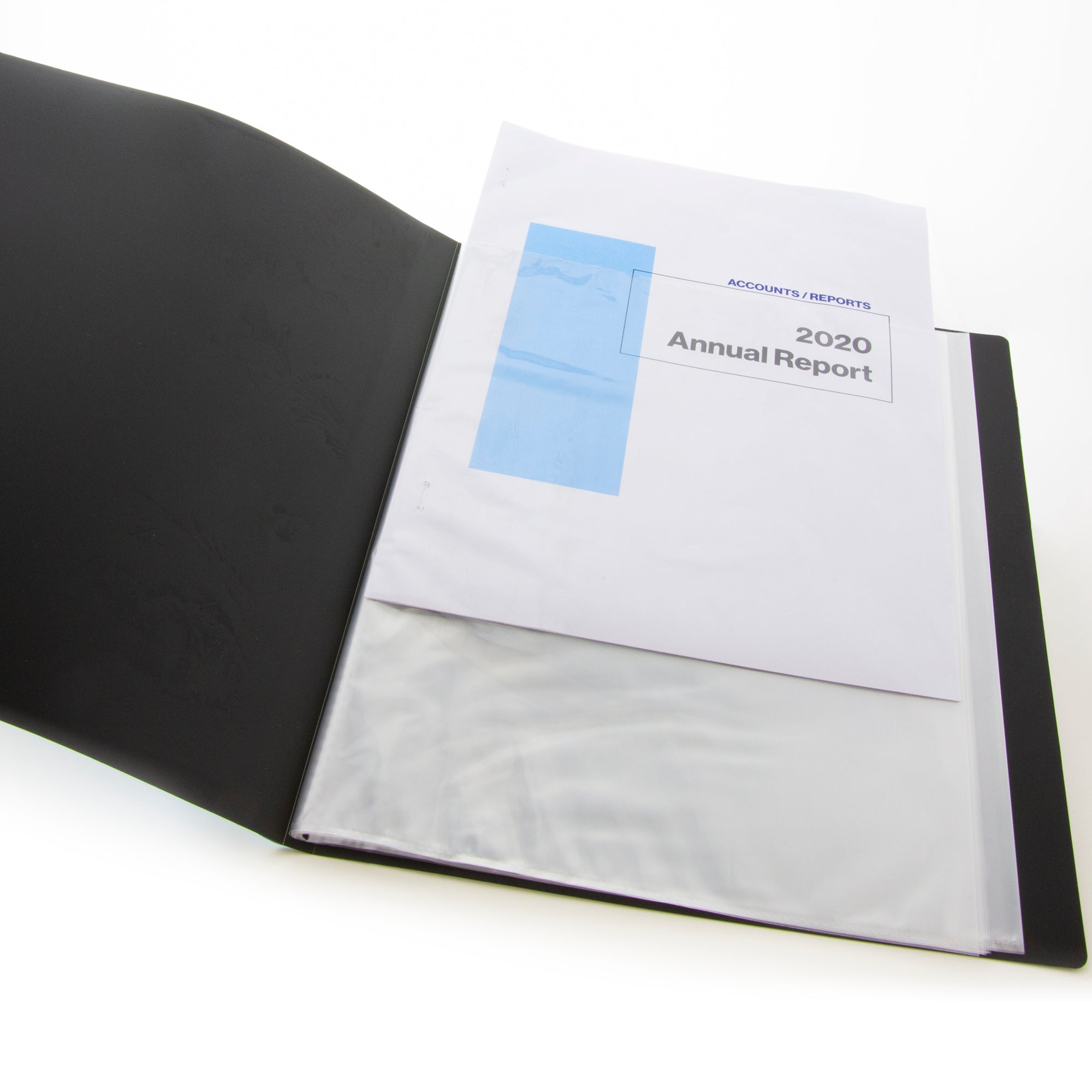 Presentation Book, 10 Pockets, 8.5" x 11"