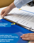 0.5" Poly 3-Ring View Presentation Binder w/ Pocket