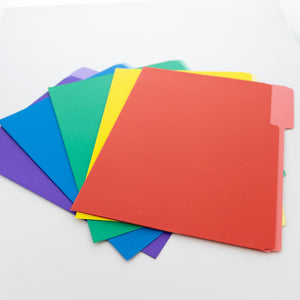 File Folder Color 1/3 Cut Letter Size (100/Box)