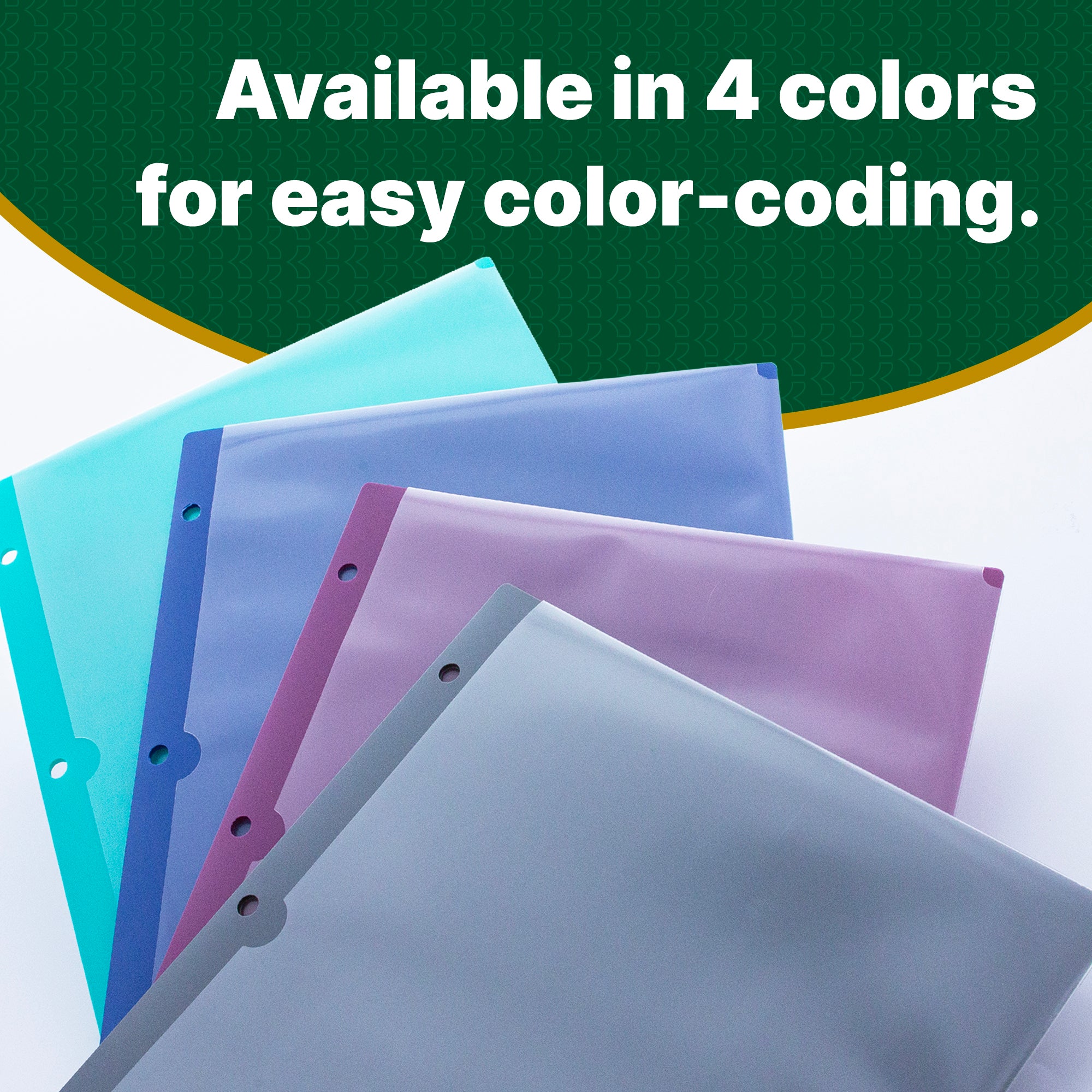 Poly 2-Pocket Folder, Side-Load View Cover
