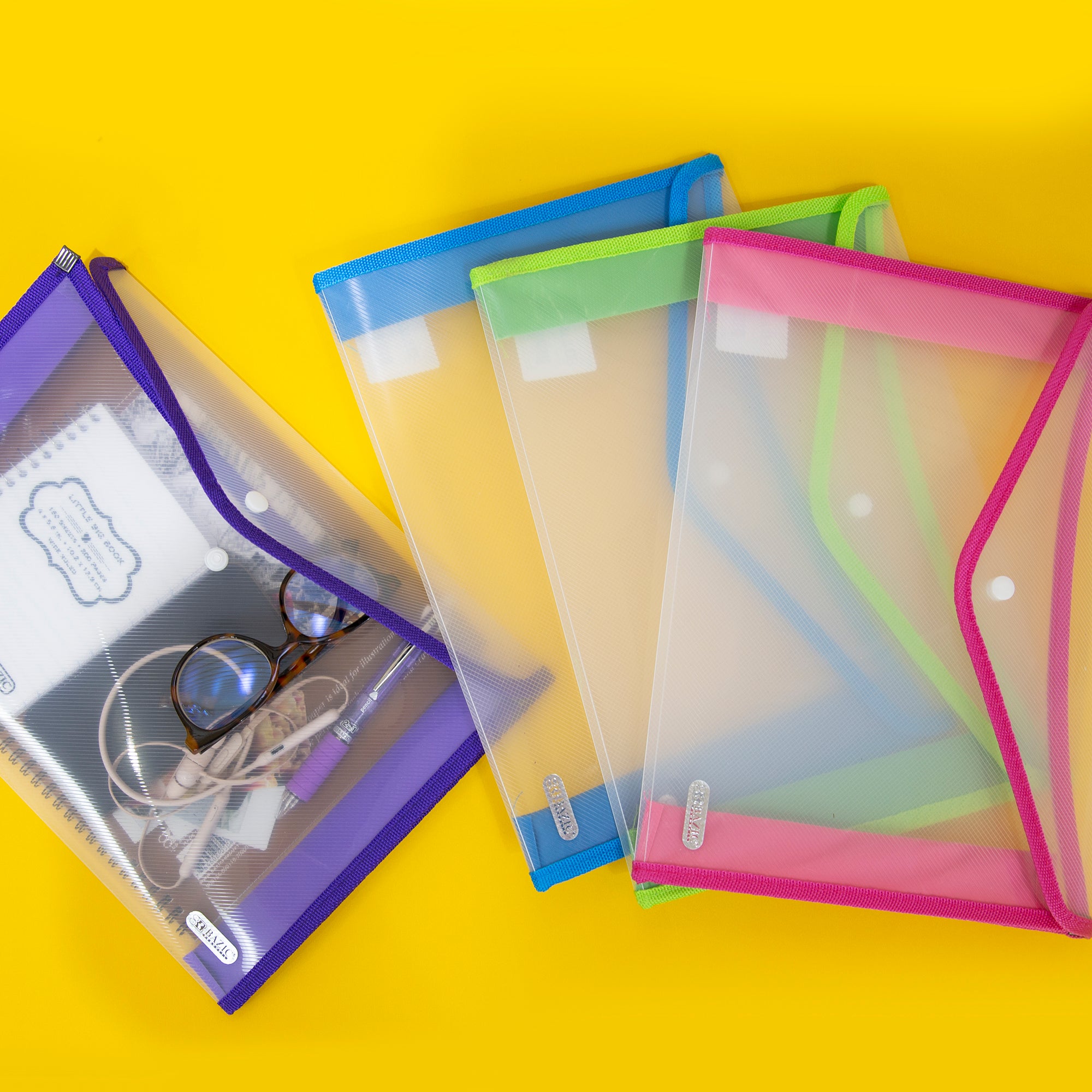 Clear V-Flap Document Holder, A4/Letter Size
