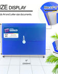 13-Pocket A4/Letter Size Poly Expanding File