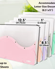 Document Case Letter Size Two Tone