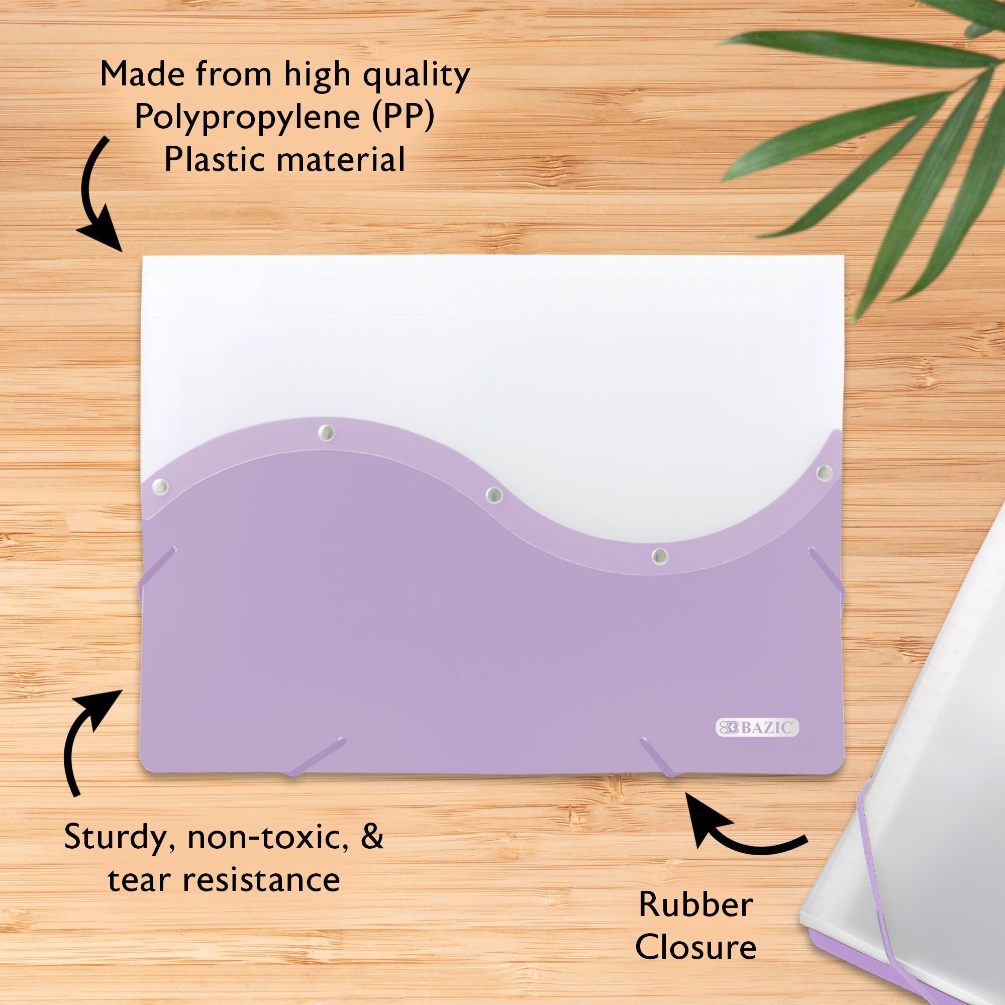 Two-Tone Document Case, Letter Size, Holds 250 Sheets