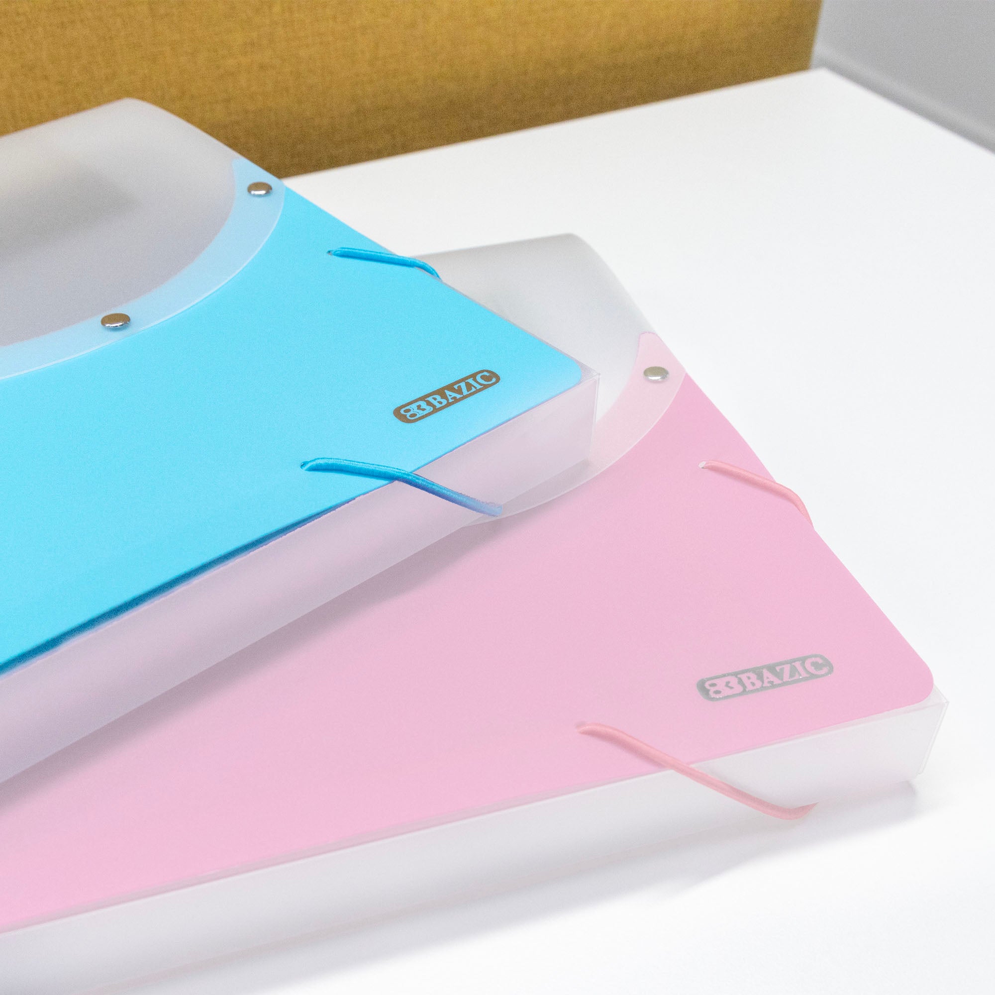 Two-Tone Document Case, Letter Size, Holds 250 Sheets