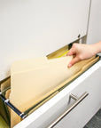 Manila File Folder 1/3 Cut Legal Size (100/Pack)