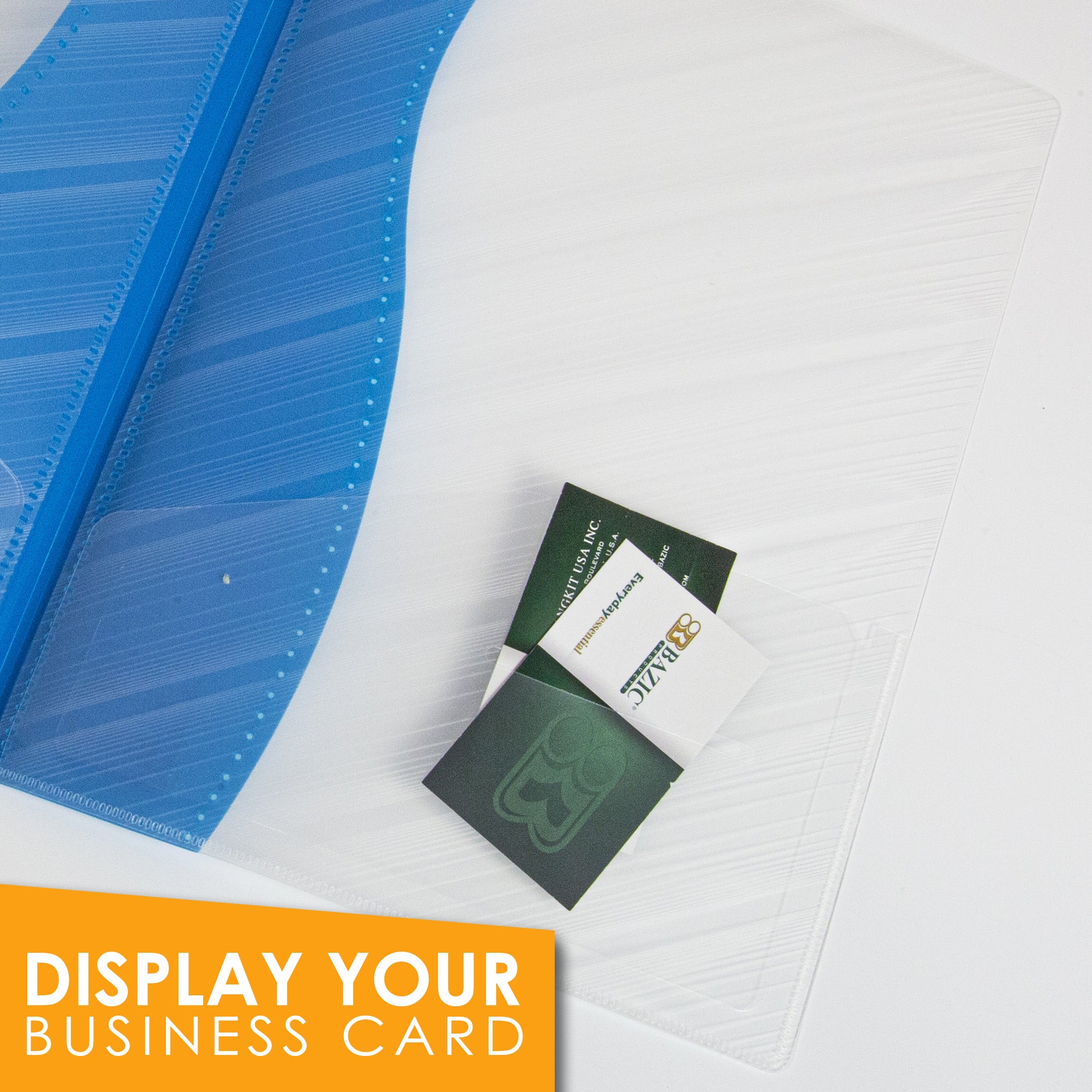 Two Tone Poly 2-Pocket Folder, for School Office Documents
