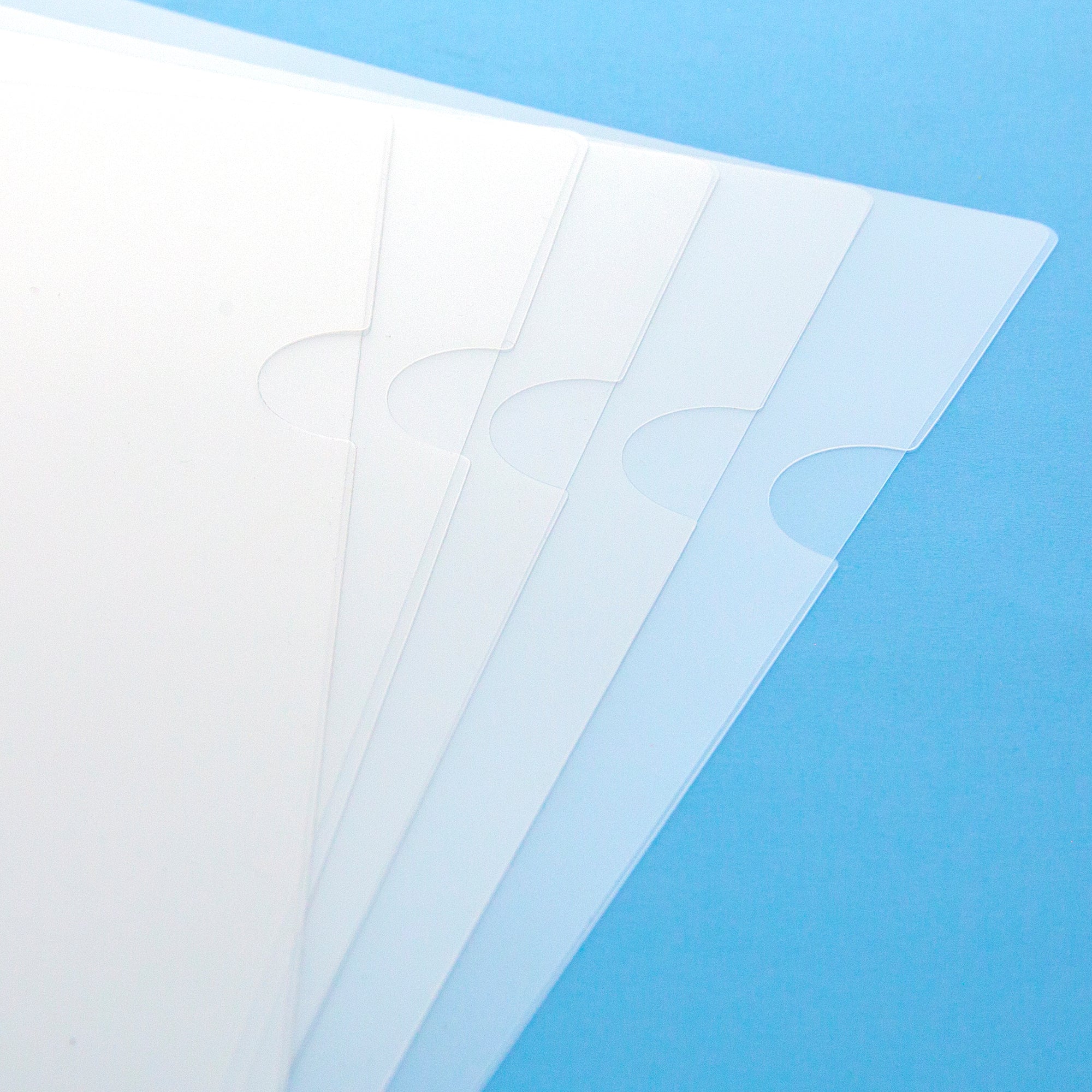 Clear-Front Sliding-Bar Report Cover, Letter