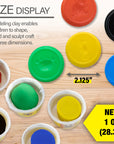 Modeling Dough Primary Color 1 Oz. (5/Pack)