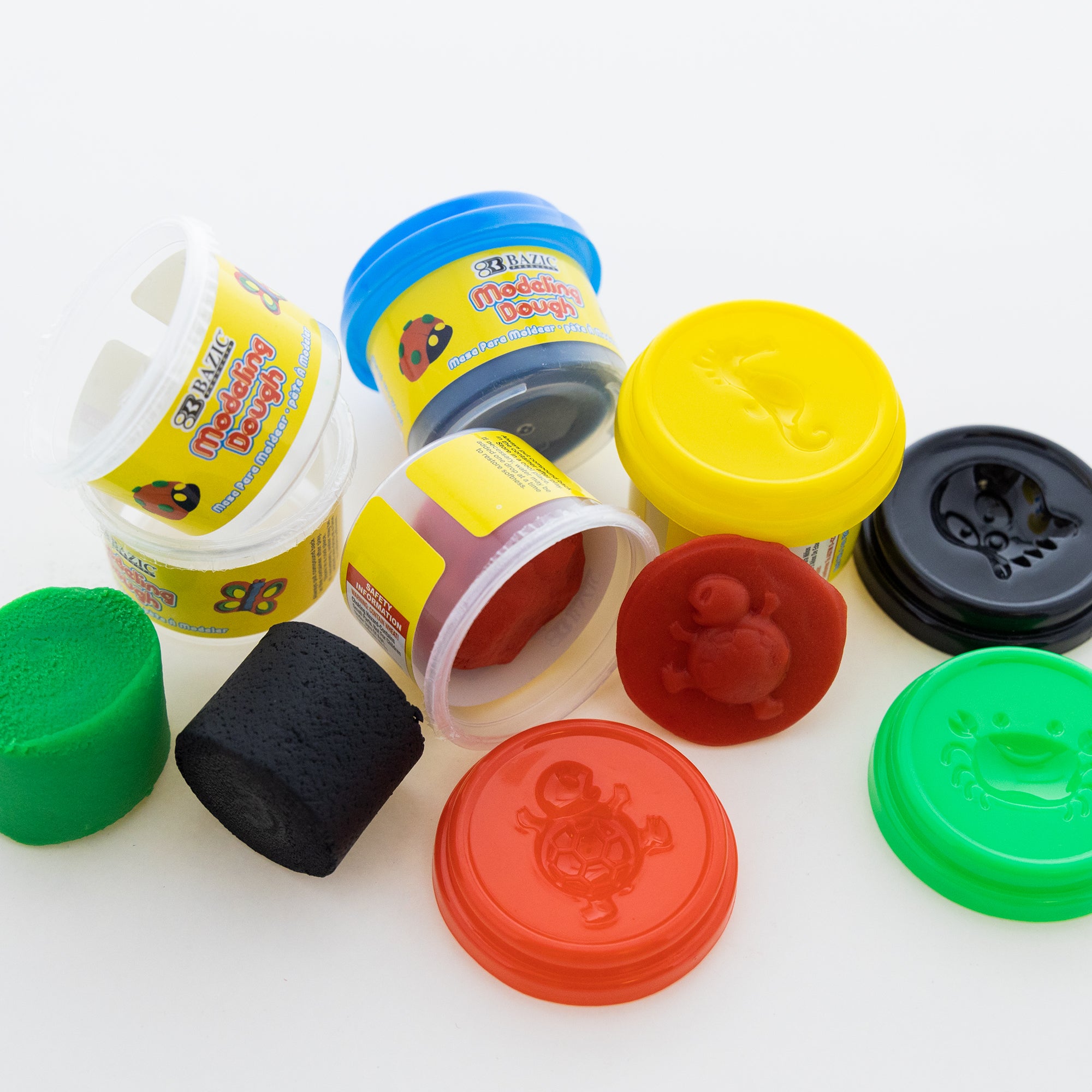 Primary Color Modeling Dough, 1 oz, 5 Pack