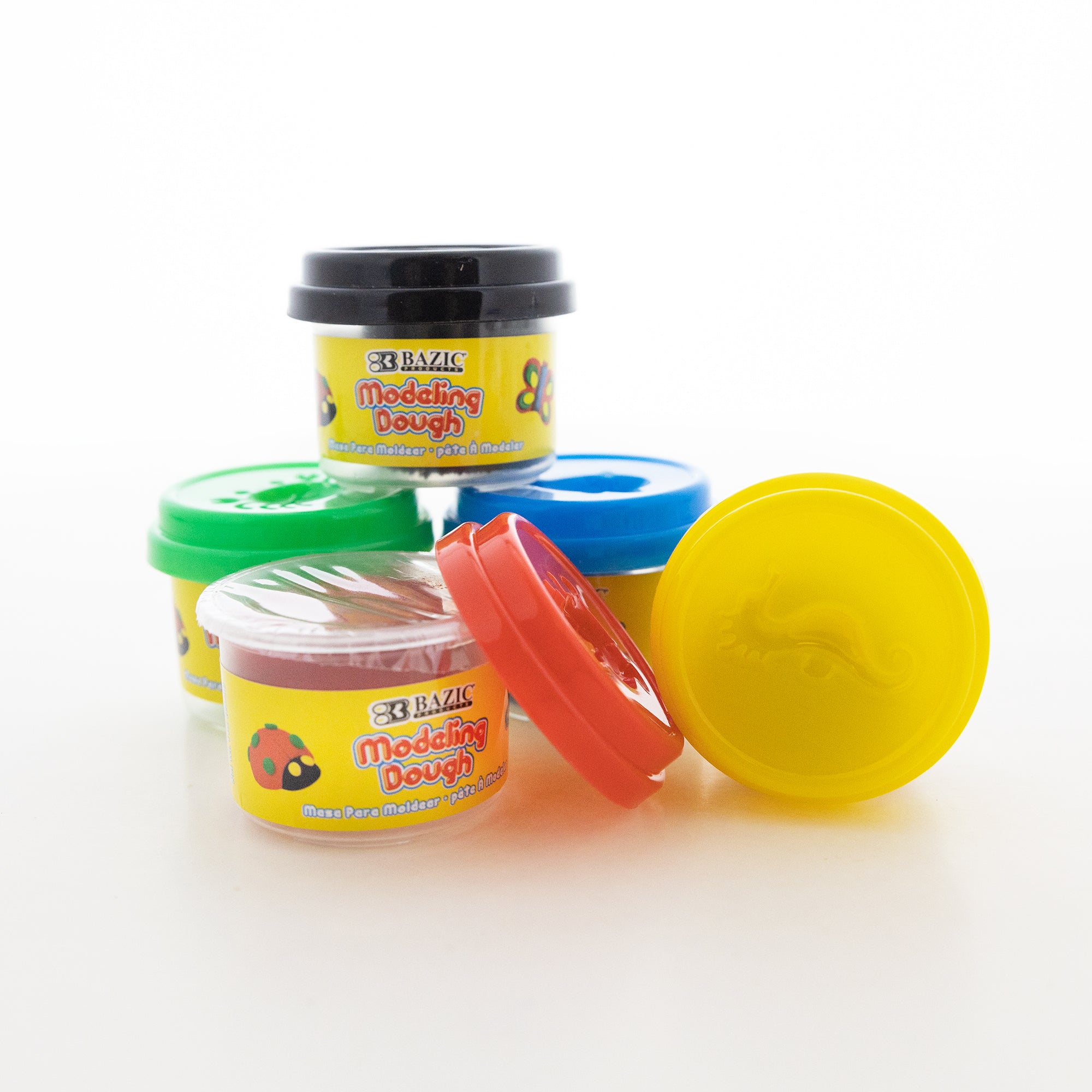 Primary Color Modeling Dough, 1 oz, 5 Pack