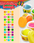 Modeling Dough Fluorescent Color 1 Oz. (5/Pack)