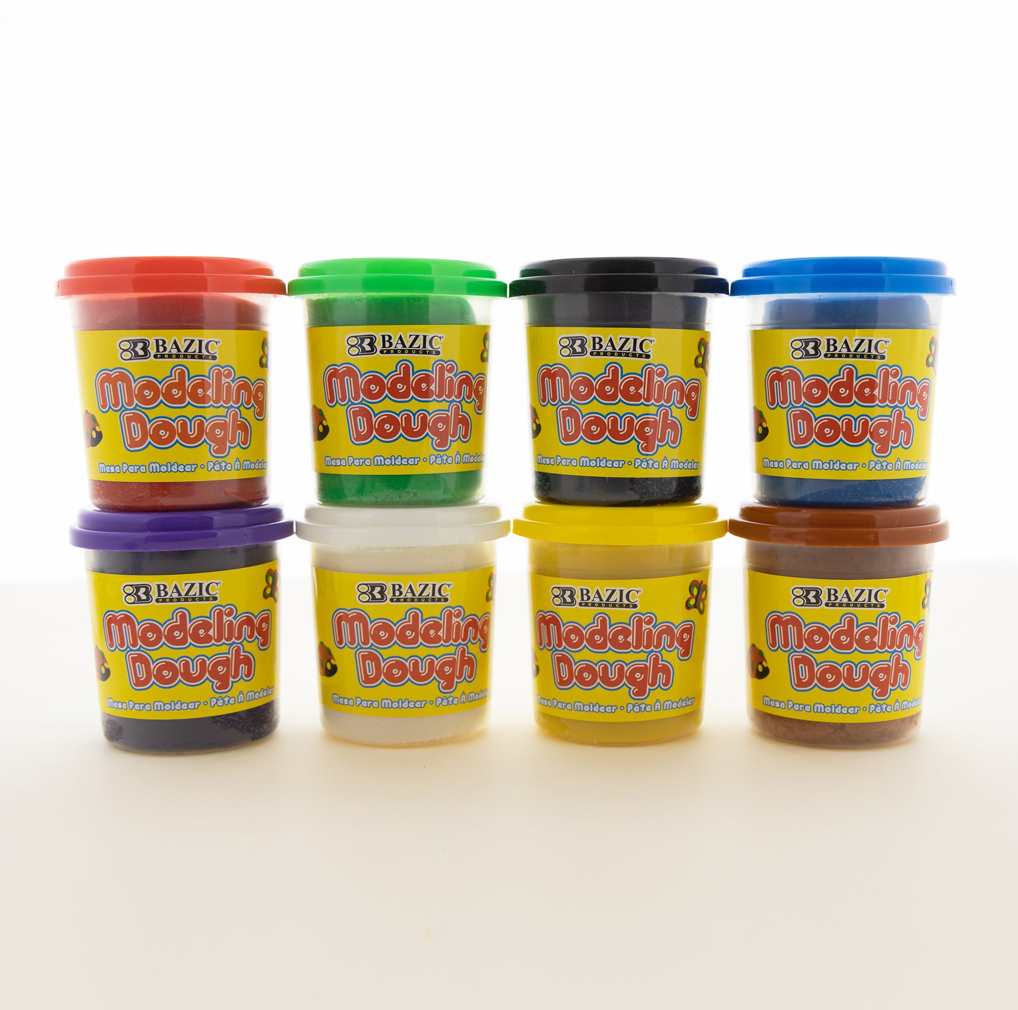 7.76 oz (220g) 8 Primary Color Modeling Dough