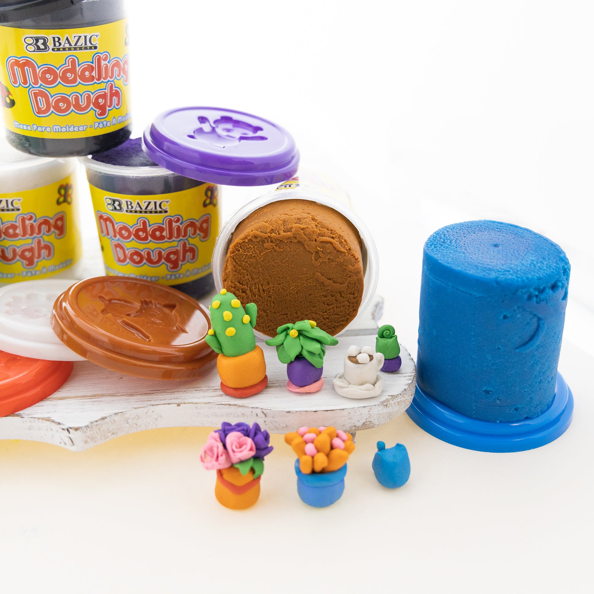 7.76 oz (220g) 8 Primary Color Modeling Dough