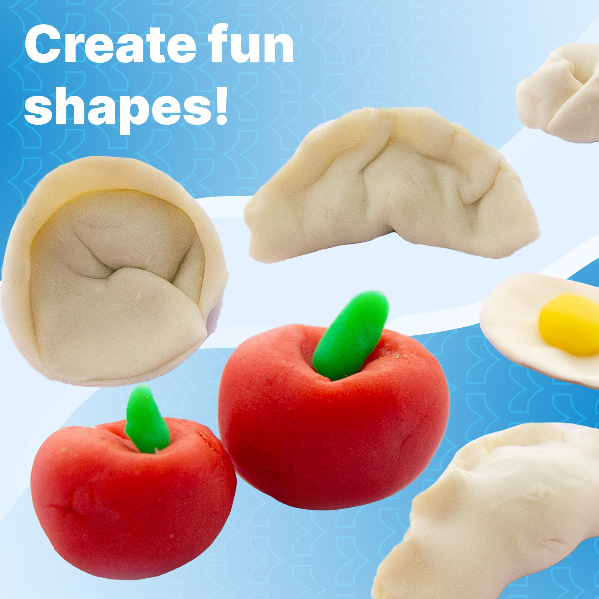 2 Oz. Multi Color Modeling Dough (6/Pack)