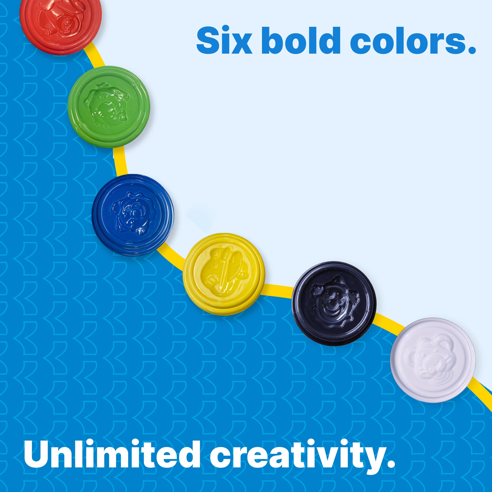 2 Oz. Multi Color Modeling Dough (6/Pack)