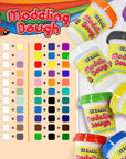 BAZIC 5 Oz. Multi Color Modeling Dough (3/Pack)
