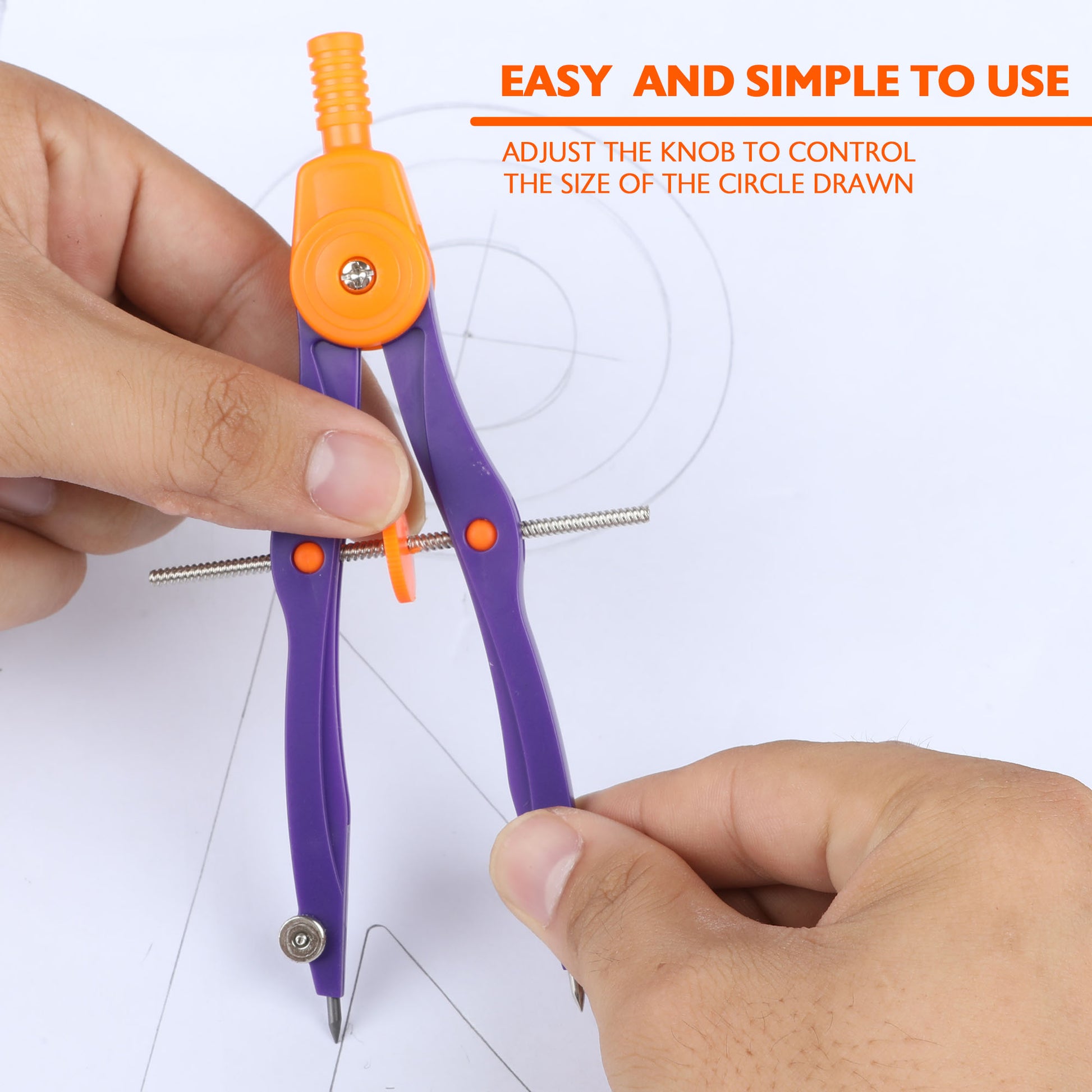 60 Pieces Compass For Geometry Metal Compass Tool Math Compass Bulk Drawing Compass Silver Geometry Compass With Pencil For Student School Classroom Office Woodworking Art Drawing