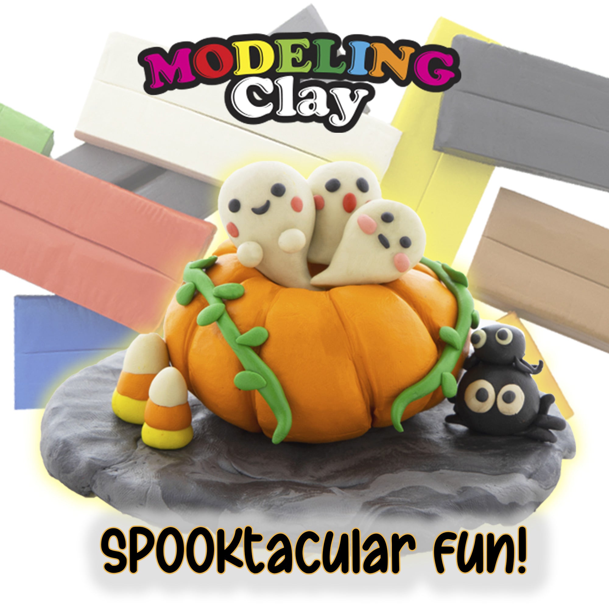 Brown Modeling Clay, 1 lb, Non-Hardening