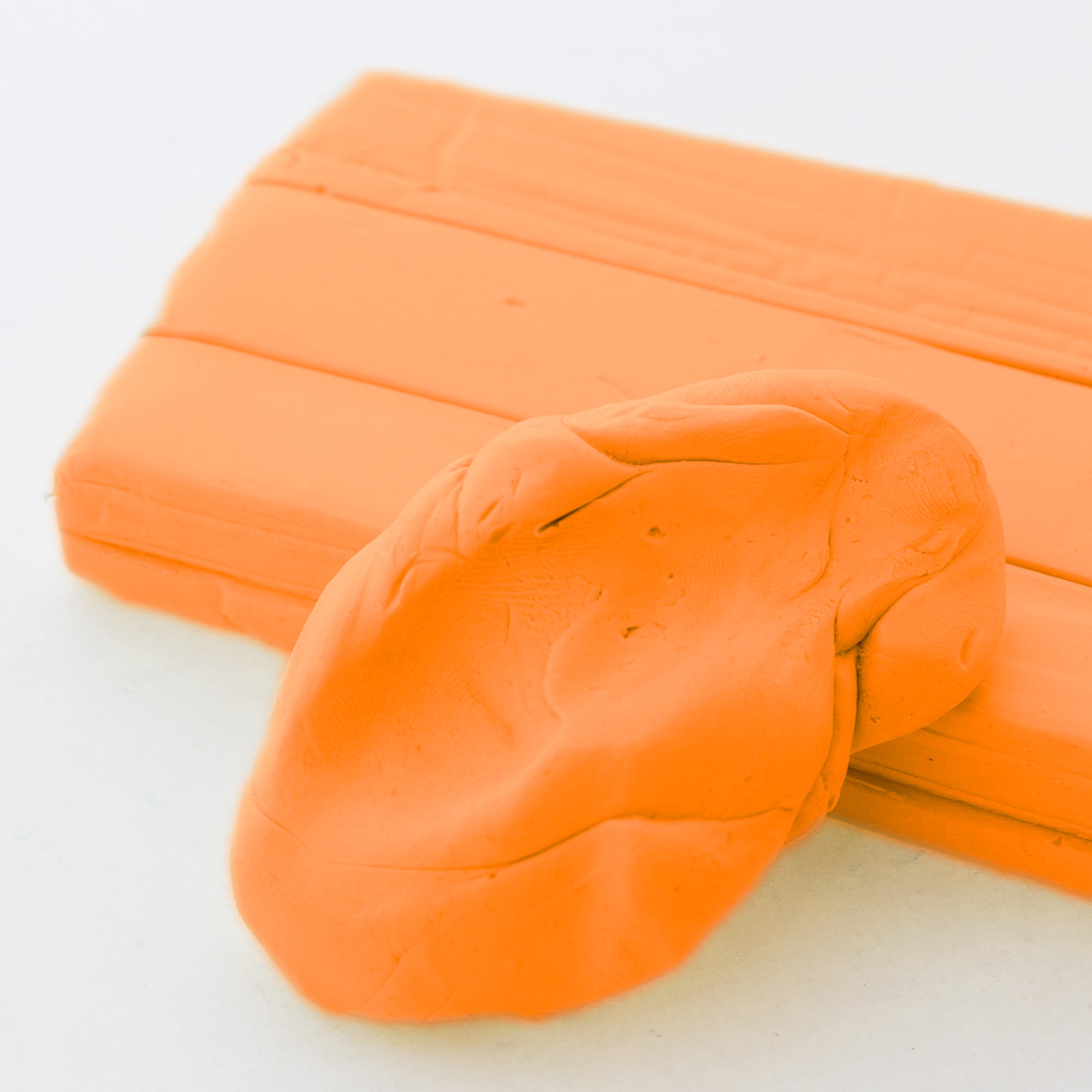 Orange Modeling Clay, 1 lb