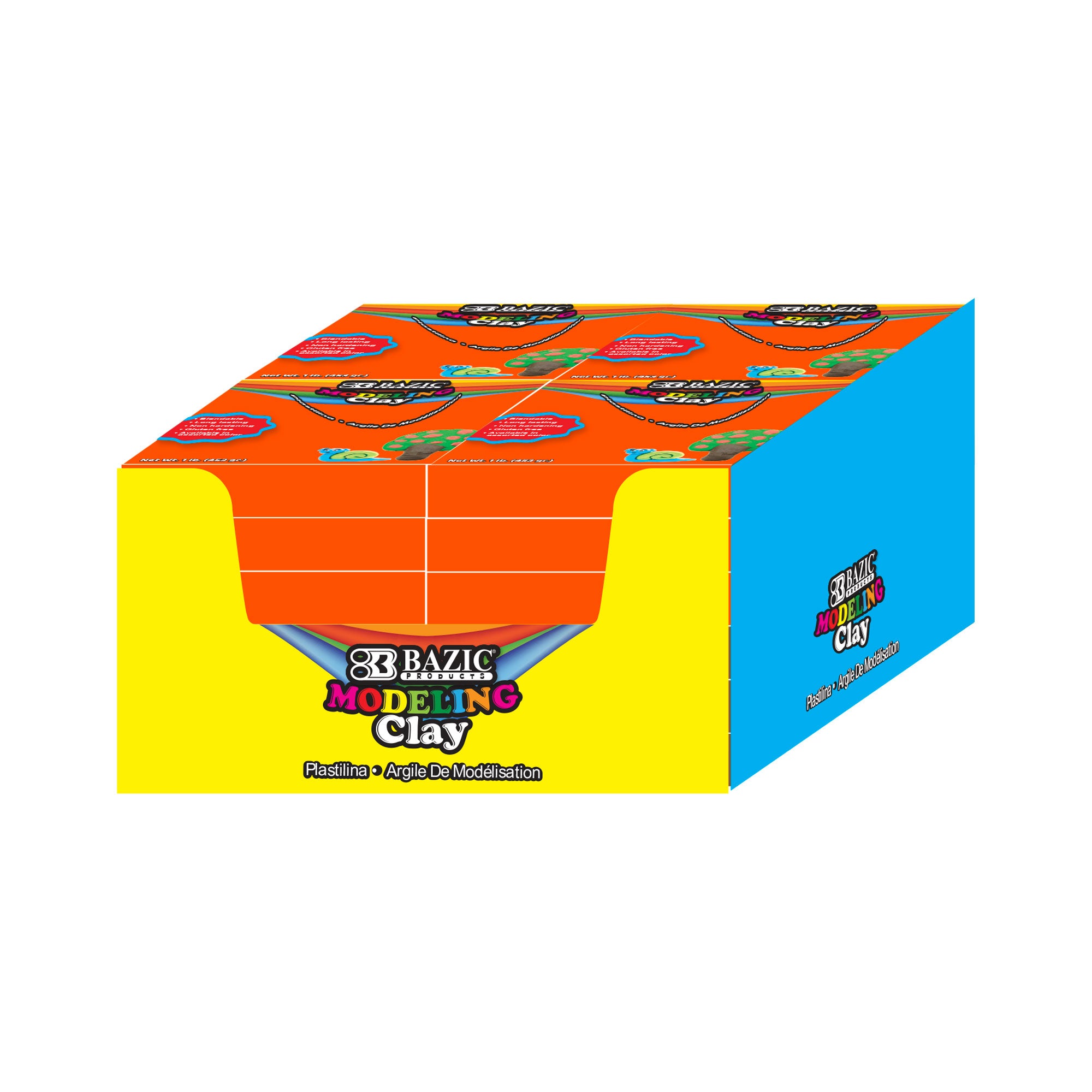 Modeling Clay 1 lb Orange