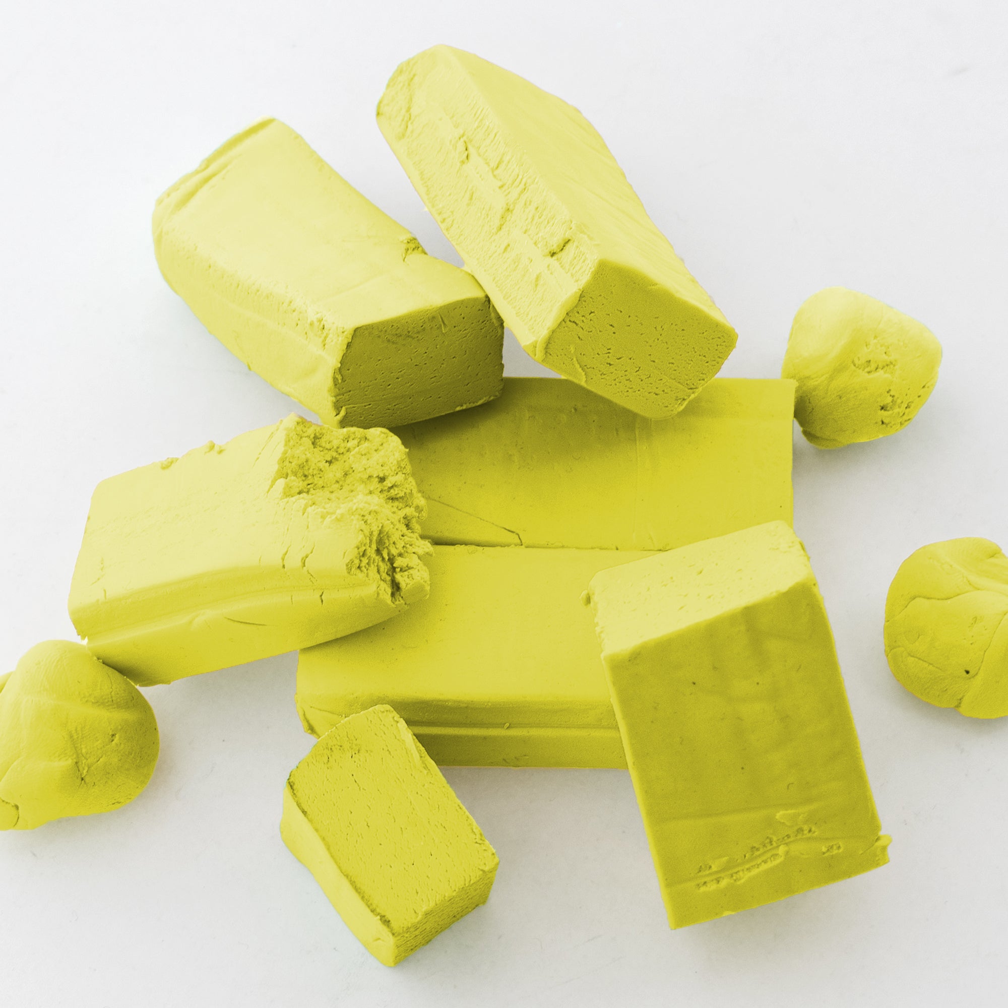 Yellow Modeling Clay, 1 lb, Non-Hardening
